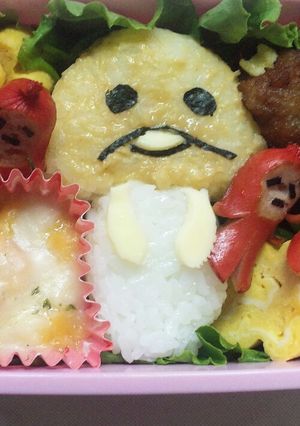 簡単キャラ弁 なめこ-レシピのメイン写真