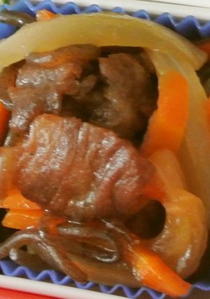 肉じゃが嫌いの人やお弁当に!盛り肉じゃが-レシピのメイン写真