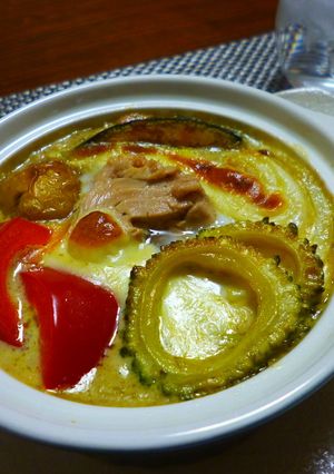 簡単!タイカレーできりり大人の焼きカレー-レシピのメイン写真