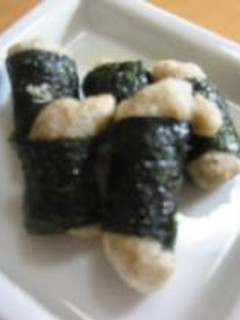 自然薯の磯辺揚げ-レシピのメイン写真