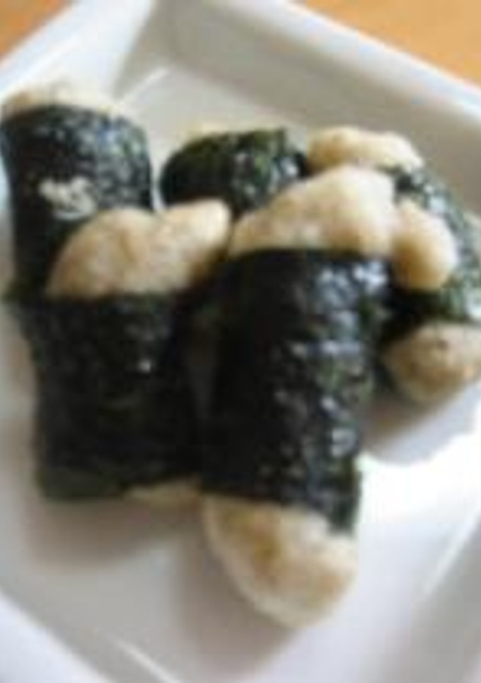 自然薯の磯辺揚げ-レシピのメイン写真