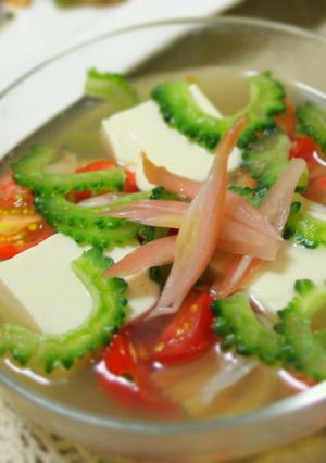 ひんやりつるん。3ステップお野菜寒天よせ-レシピのメイン写真