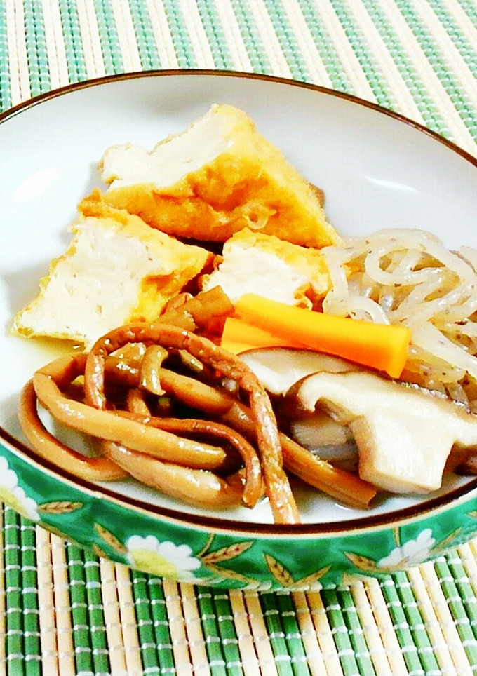 ぜんまい・厚揚げと糸こんにゃくの煮物♪-レシピのメイン写真
