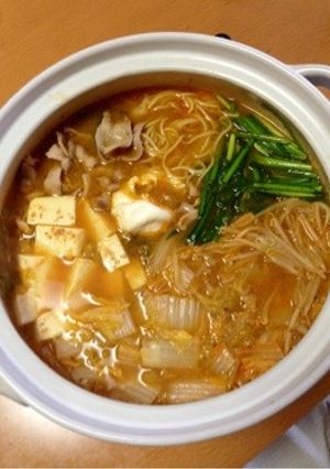父ちゃんのキムチ鍋-レシピのメイン写真