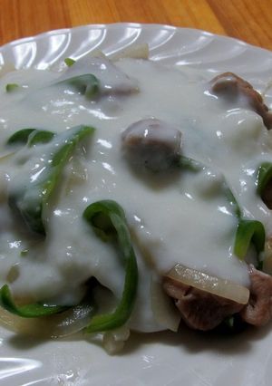 鶏肉の簡単ホワイトソースがけ-レシピのメイン写真