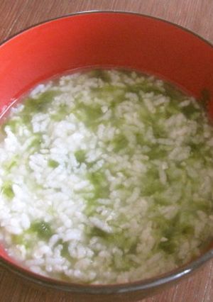 炊飯器でアーサー粥♪-レシピのメイン写真