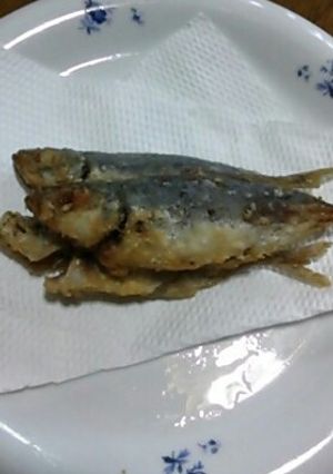 頭が美味し☆アジの唐揚げ♪-レシピのメイン写真