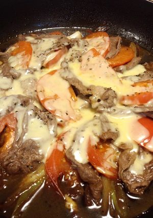 かなるンちのトマトの牛すき焼き-レシピのメイン写真