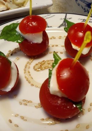 かなるンちのプチトマトのピンチョス-レシピのメイン写真