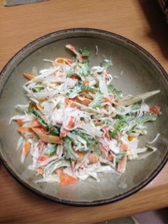 ゴーヤと根菜のサラダ-レシピのメイン写真