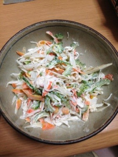 ゴーヤと根菜のサラダ-レシピのメイン写真