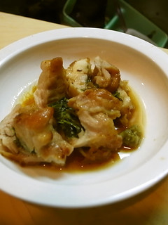 「鶏豆苗巻」の幽庵焼き(我ながら自信作)-レシピのメイン写真