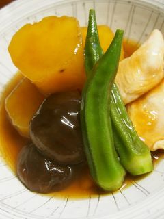 鶏のささみとサツマイモの簡単☆治部煮風-レシピのメイン写真