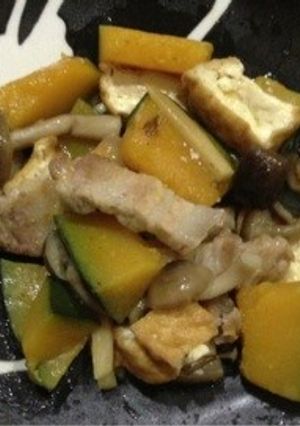カボチャ・豚肉煮込み-レシピのメイン写真