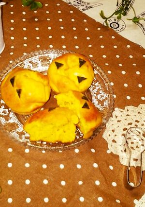 ノンオイル ☆かぼちゃのケーキ-レシピのメイン写真