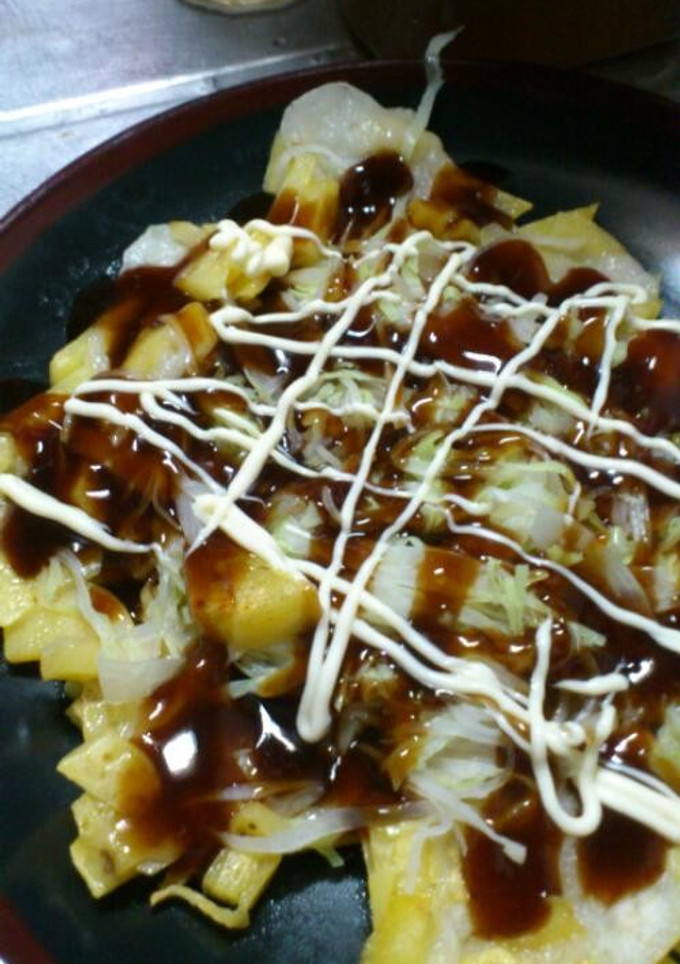 じゃがもちでお好み焼き風!-レシピのメイン写真
