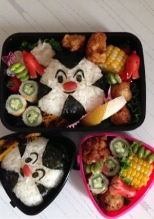 キャラ弁 おむすびまん-レシピのメイン写真