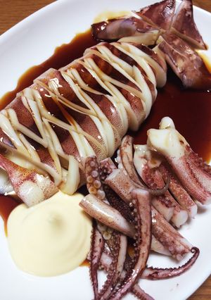 *イカの丸焼き*-レシピのメイン写真