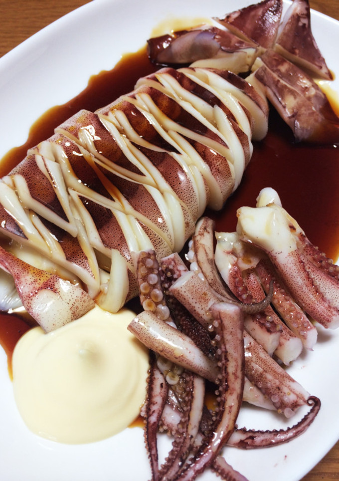 ＊イカの丸焼き＊-レシピのメイン写真