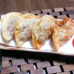 รูปของ 餃子の皮で簡単スパイシー・サモサ♪
