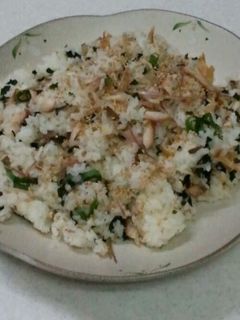 鯵の干物混ぜご飯(めのは飯)-レシピのメイン写真