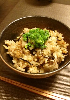 簡単☆絶品！豚肉と生姜の炊き込みご飯-レシピのメイン写真
