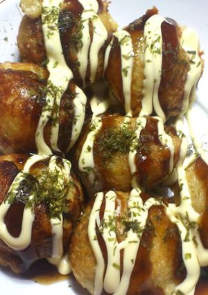 カリとろっ！自家製天かす入り王道たこ焼き-レシピのメイン写真