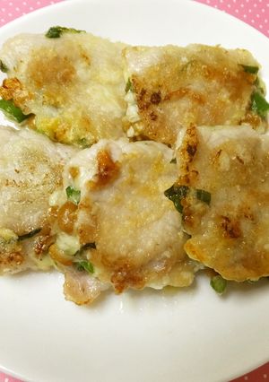 絶品！豚しゃぶ肉のぺったんこ納豆焼き-レシピのメイン写真