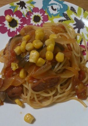 こども大好きナポリタン-レシピのメイン写真