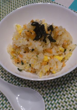 ぱぱっと簡単鮭チャーハン☆-レシピのメイン写真