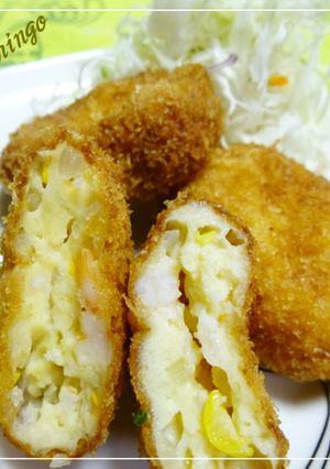はんぺんde(*^^*)ノ海老カツ♡　-レシピのメイン写真