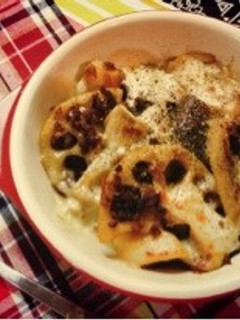 エリンギと蓮根の生姜焼&スパイスチーズ。-レシピのメイン写真