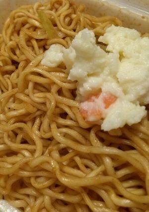 激辛ペヤング☆ポテサラのせ-レシピのメイン写真