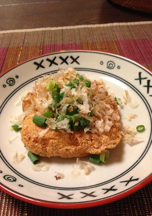 おうちで居酒屋さんの厚揚げ♪( ´▽`)-レシピのメイン写真