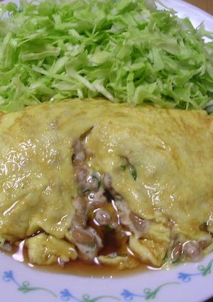はまってます(*^ ^*)超簡単！納豆オムレツ-レシピのメイン写真