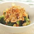 温野菜と豚しゃぶの香味ケチャップ和え