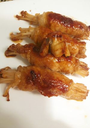 簡単★豚肉のえのき巻き-レシピのメイン写真