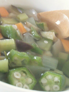 簡単♪♪♪夏野菜たっぷり塩味のスープ-レシピのメイン写真