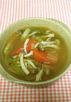中華料理に合う♡さっぱり野菜スープ-レシピのメイン写真