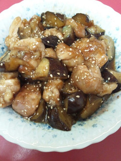 ナスと鶏肉のピリ辛炒め-レシピのメイン写真