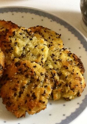 *パン粉で簡単*セサミクッキー-レシピのメイン写真