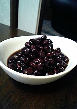 コクと香りの黒豆煮-レシピのメイン写真
