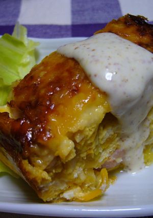 卵とズッキーニのチーズ焼き＊粒マスマヨで-レシピのメイン写真