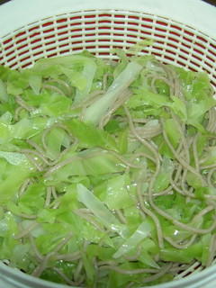 70%キャベツのもり蕎麦-レシピのメイン写真