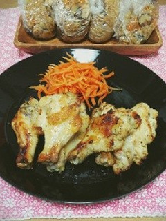魚焼きグリルで塩手羽元-レシピのメイン写真