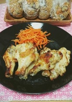 魚焼きグリルで塩手羽元-レシピのメイン写真