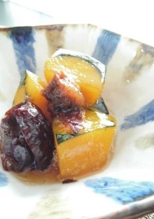 南瓜となつめの甘煮-レシピのメイン写真