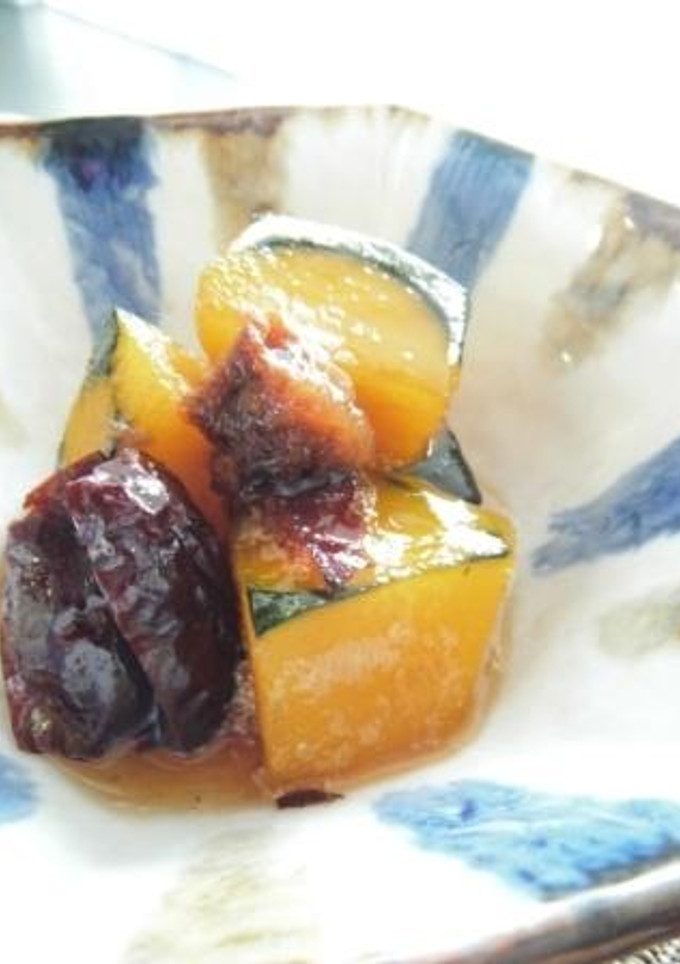 南瓜となつめの甘煮-レシピのメイン写真