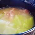 豚肉とキャベツの味噌汁