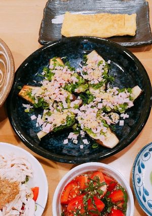 簡単なのにキレイ☆焼きナス☆　お家居酒屋-レシピのメイン写真
